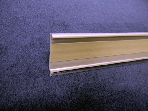 Bolta-APU-Hartschaum-Plankenprofil, stanzbar, 58mm, 250cm, silber
