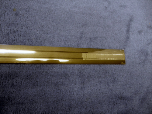 Übergangsprofil, aluminium, selbstklebend, 38mm, 100cm, bronze-eloxiert