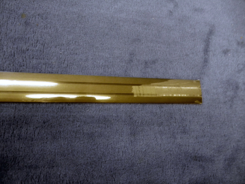 Übergangsprofil, aluminium, selbstklebend, 38mm, 260cm, bronze-eloxiert